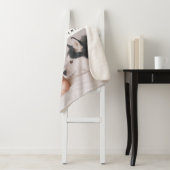 写真モダン数々のパーソナライズされたシンプルホームファミリー シェルパブランケット (インサイチュ)