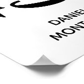 写真モダン数々の卒業会 ポスター (角)