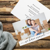 写真モダン新しいアドレスを移動 案内状