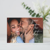 写真モダン日エレガント付カードの保存 (スタンド正面)