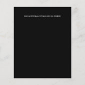 写真モダン日付の予算を保存結婚する (裏面)