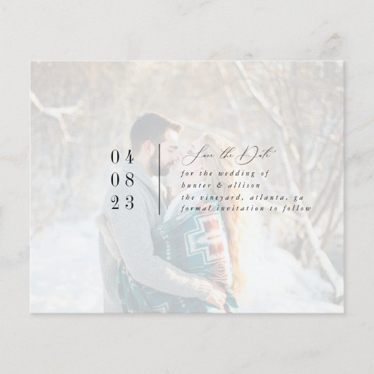 写真モダン日付の保存 (正面)