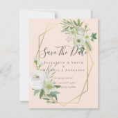 写真モダン日救付き白いフローラ緑の葉 (正面)