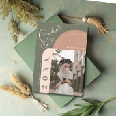 写真モダン書はっきりした法イスラム卒業 招待状