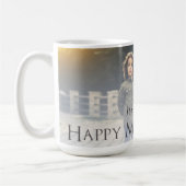 写真モダン母の日のマグカップ コーヒーマグカップ (左)