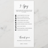 写真モダン狩りスカベンジャーが愛を捉える メニュー (裏面)