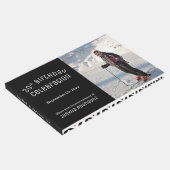 写真モダン白黒30歳の誕生日パーティー ゲストブック (コーナー)