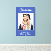 写真モダン級卒業発表 キャンバスプリント (インサイチュ (ウッドフロア))