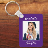 写真モダン級卒業発表 キーホルダー (正面)