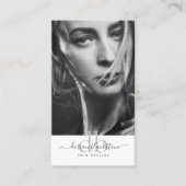 写真モダン美容師名刺 名刺 (正面)