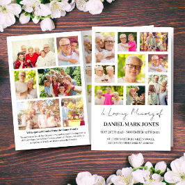 写真モダン葬儀プログ男性へラム