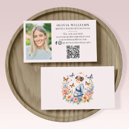 写真モダン誕生&ポストパルタムドゥラ 名刺