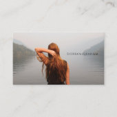 写真モダン通話カード コーリングカード (正面)