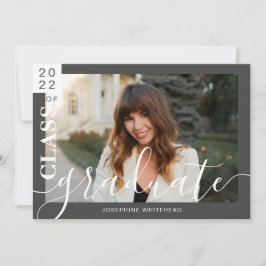 写真モダン院発表2022 Dark Gray 案内状