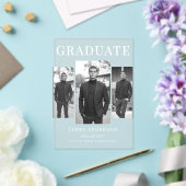 写真モダン院発表 アクリル招待状 (インサイチュ (ウェディング))