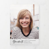 写真モダン院発表 三つ折り案内状 (カバー)