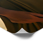 写真モダン15結婚テーブル付きの座席表 ポスター (角)