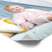 写真モダン2024年新年のカレンダーのポスター ポスター (角)