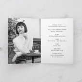 写真モダン3回葬儀 招待状 (内部)