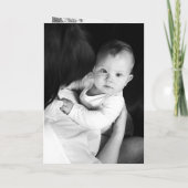 写真モダン3回葬儀 招待状 (裏面)