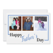 写真モダン3 Happy Fatersパーソナライズされた Day