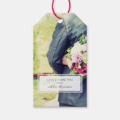 写真モダン ギフトタグ (正面)