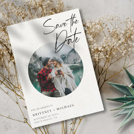 写真モダン セーブザデート