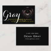 写真モダン、写真家 名刺 (正面/裏面)