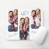 写真モダンBFF友だちパーソナライズされた マウスパッド (マウス)