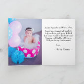 写真モダンGodparentsの提案 カード (内部)