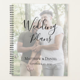 写真モダンLGBTQウェディングプランナー プランナー手帳
