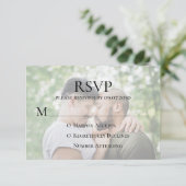 写真モダンLGBTQ 出欠カード (スタンド正面)