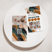 写真モダンQRコーミニマルドスタイリッシュ・ビジネス 名刺