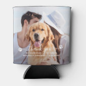 写真モダンThanks You Dog Lover Pet's 結婚 缶クーラー (正面)