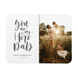 写真モダンYou are My Heroパパ父の日 マグネット