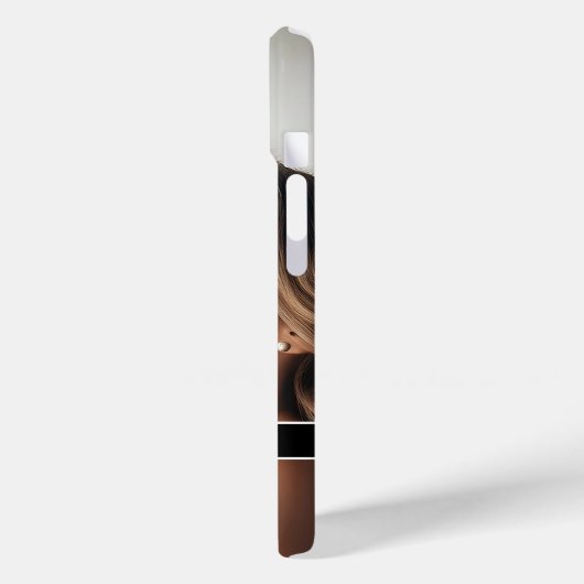 写真ユニークと名前パーソナライズされた Case-Mate iPhoneケース (裏面 / 左)