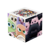 写真ユニークと思い出に残る記念品 フォトキューブ (裏面アングル)