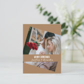 写真ユニークグリッド1個の写真スタイリッシュモダンクリスマス (スタンド正面)