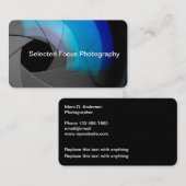 写真ユニークテーマ名刺 名刺 (正面/裏面)