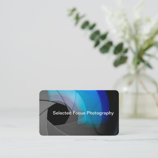 写真ユニークテーマ名刺 名刺 (スタンド正面)
