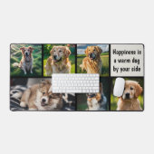 写真ユニークモダンコラージュ デスクマット (キーボード&マウス)