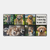 写真ユニークモダンコラージュ デスクマット (正面)