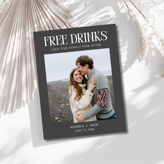 写真ユニーク予算の結婚式の日付の保存 案内ポストカード