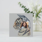 写真ユニーク付き卒業サンキューカード サンキューカード (スタンド正面)