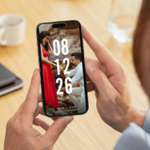 写真ユニーク結婚式の日付の保存