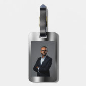 写真ラゲージタグ ラゲッジタグ (裏面縦)