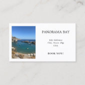 写真レンタル旅行観光QRコード 名刺 (正面)