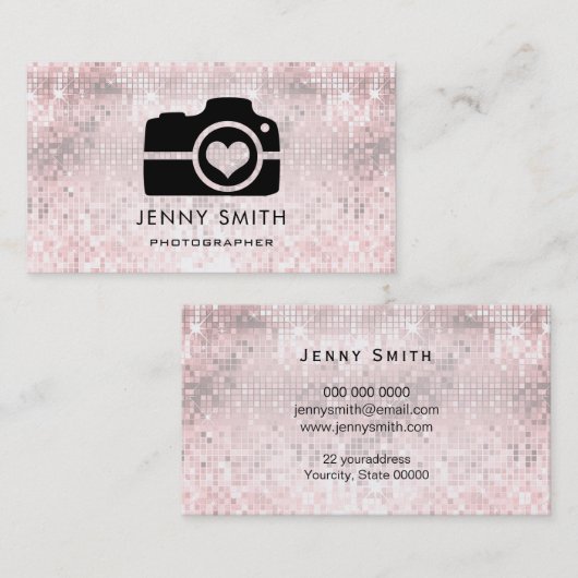 写真ロゴ 名刺 (正面/裏面)