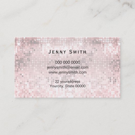 写真ロゴ 名刺 (裏面)