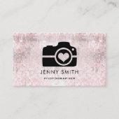 写真ロゴ 名刺 (正面)